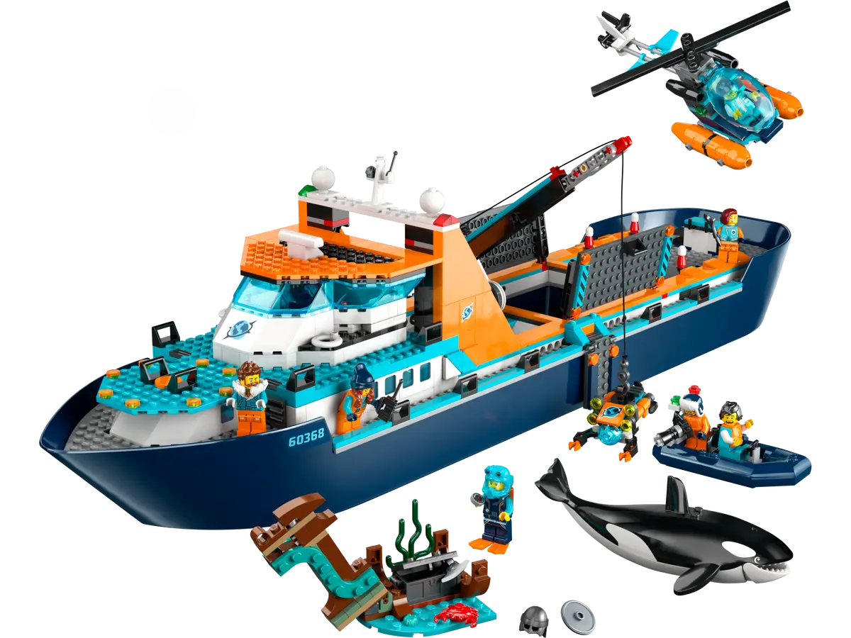 Lego City Artic Explorer Ship 60368 (7680408584391)