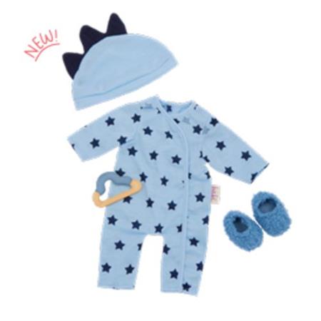 Lullababy 14" Outfit Blue Stars (7728424747207)