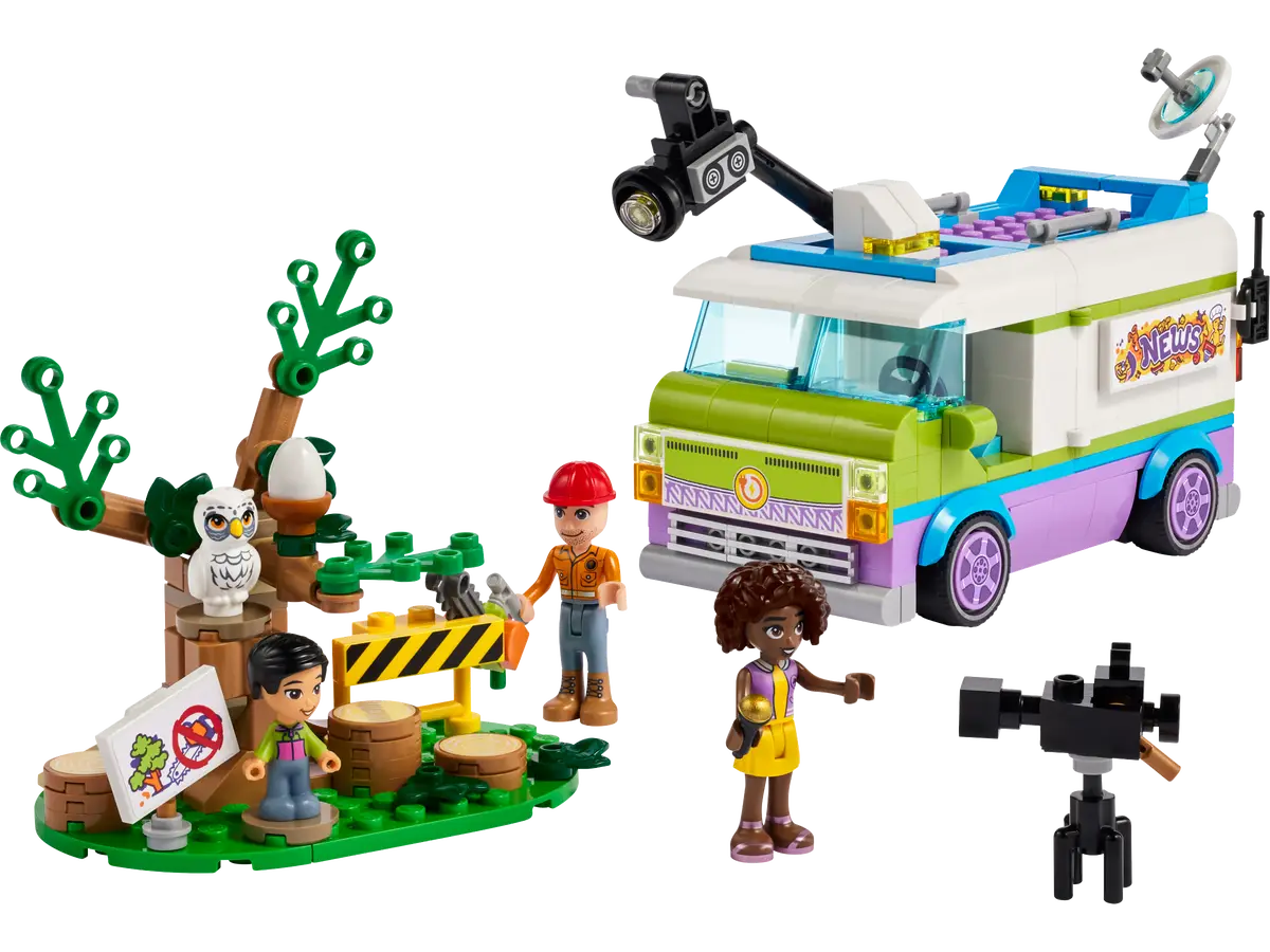 Lego Friends Newsroom Van 41749 (7680677937351)