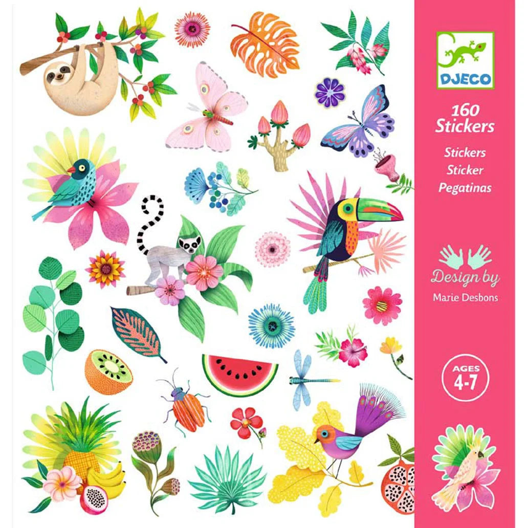 Djeco Paradise Stickers (7734080110791)