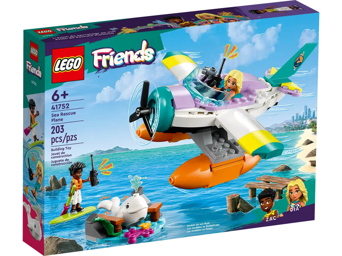 Lego Friends Sea Rescue Plane 41752 (7680677871815)