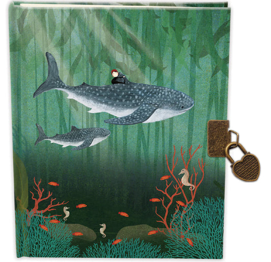 RLB Whale Song Lockable Journal (7680836501703)