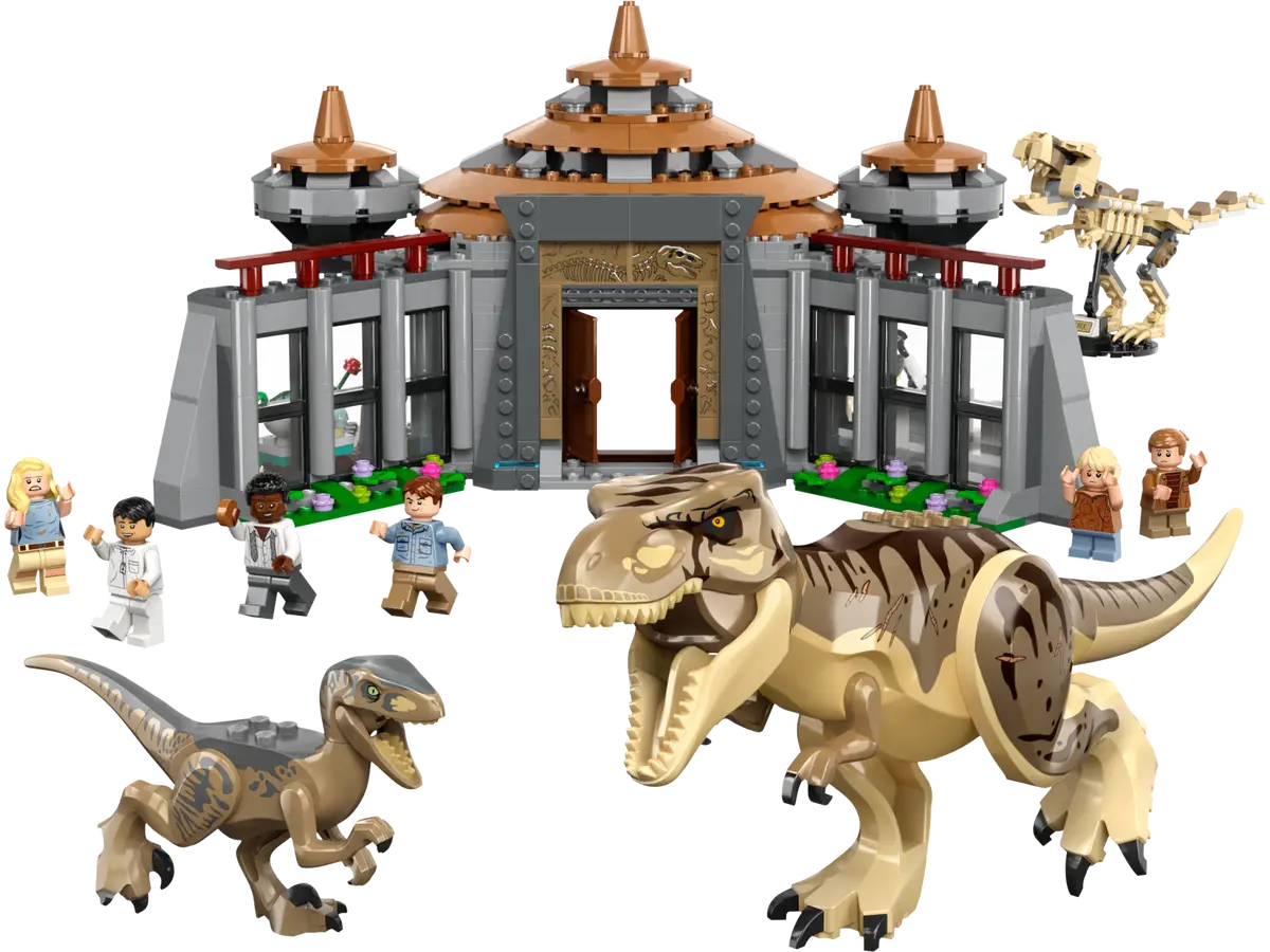 Lego Jurassic Visitor Center Trex Attack 76961 (7680677773511)