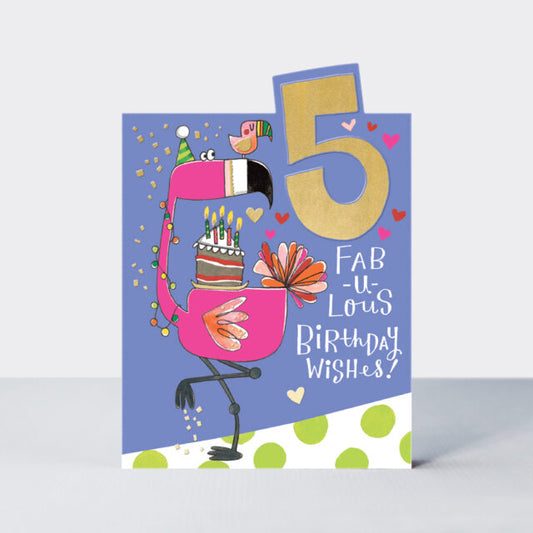 Age 5 Fabulous Birthday Wishes (7657158967495)