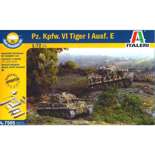 Italeri Fast Assembly Tiger 2 Kits (7810510815431)