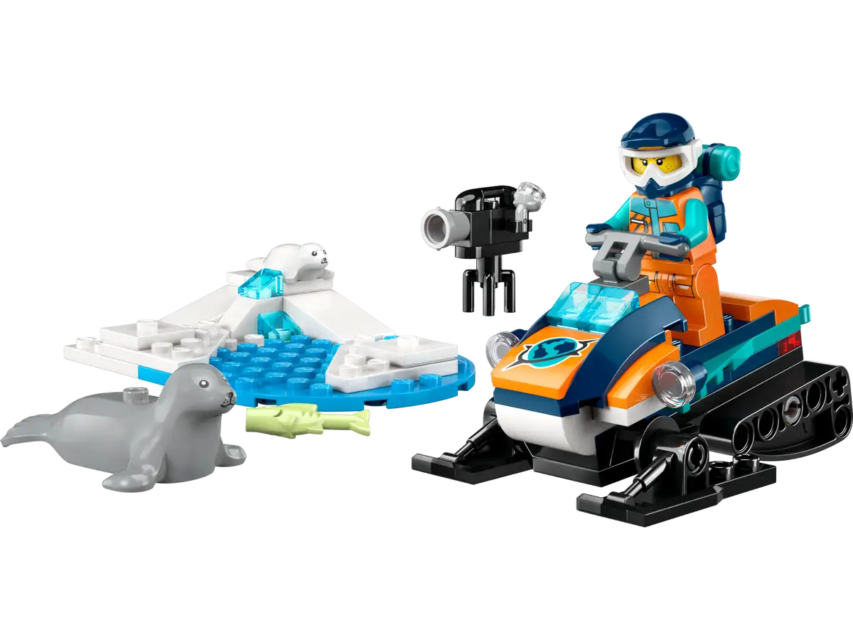 Lego City Arctic Explorer Snowmobile 60376 (7680402522311)