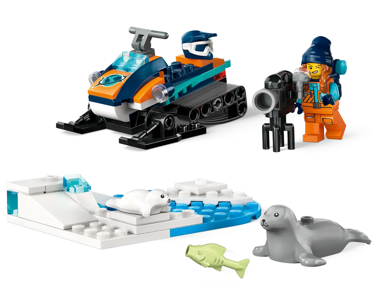 Lego City Arctic Explorer Snowmobile 60376 (7680402522311)