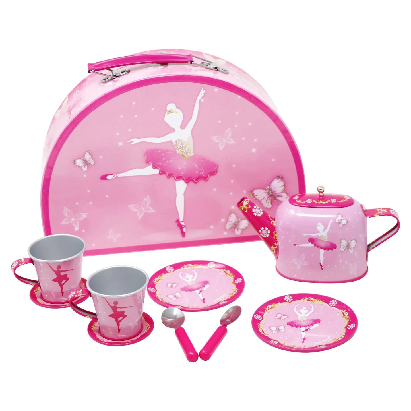 PP Ballet Tin Tea Set (7690442899655)