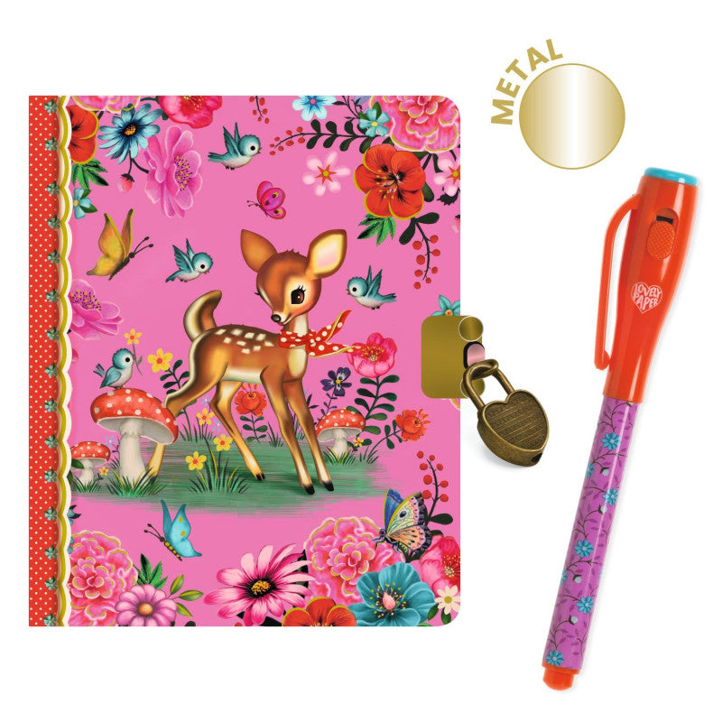 Djeco Fiona Little Secret Notebook (7660276547783)