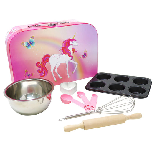 PP Unicorn Butterfly 7 Piece Baking Set & Case (7690442834119)