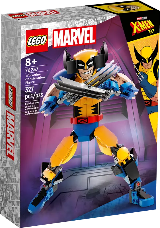 Lego SH Wolverine Construction Figure 76257 (7687135527111)