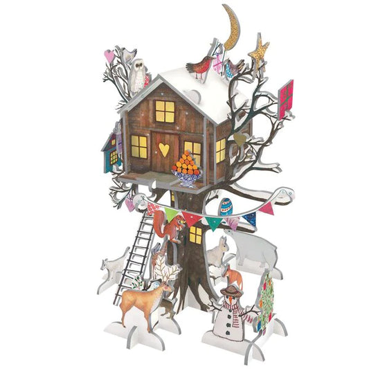 Treehouse Blue Pop N Slot Advent Calendar (7769191219399)