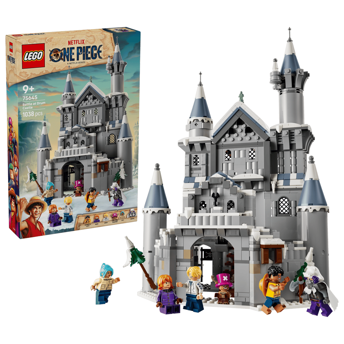 Lego One Piece Battle at Drum Castle 75645