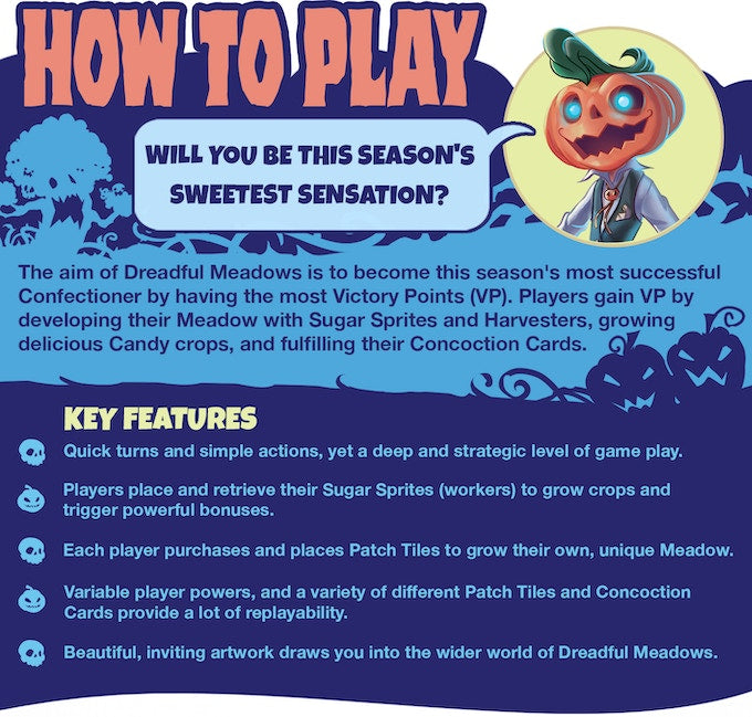 Dreadful Meadows how to play (7742677057735)