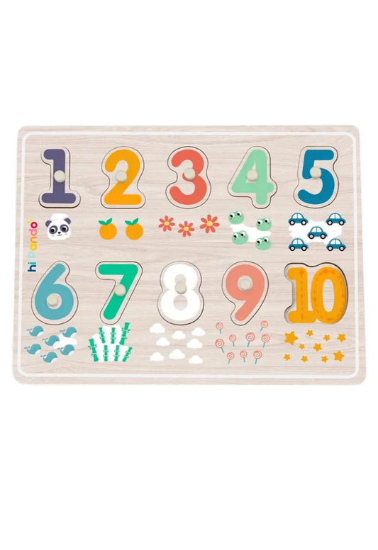 HP Number Puzzle 1-10