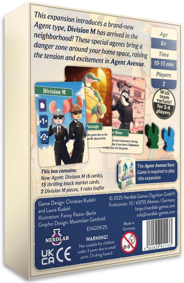 Agent Avenue Divison M Expansion