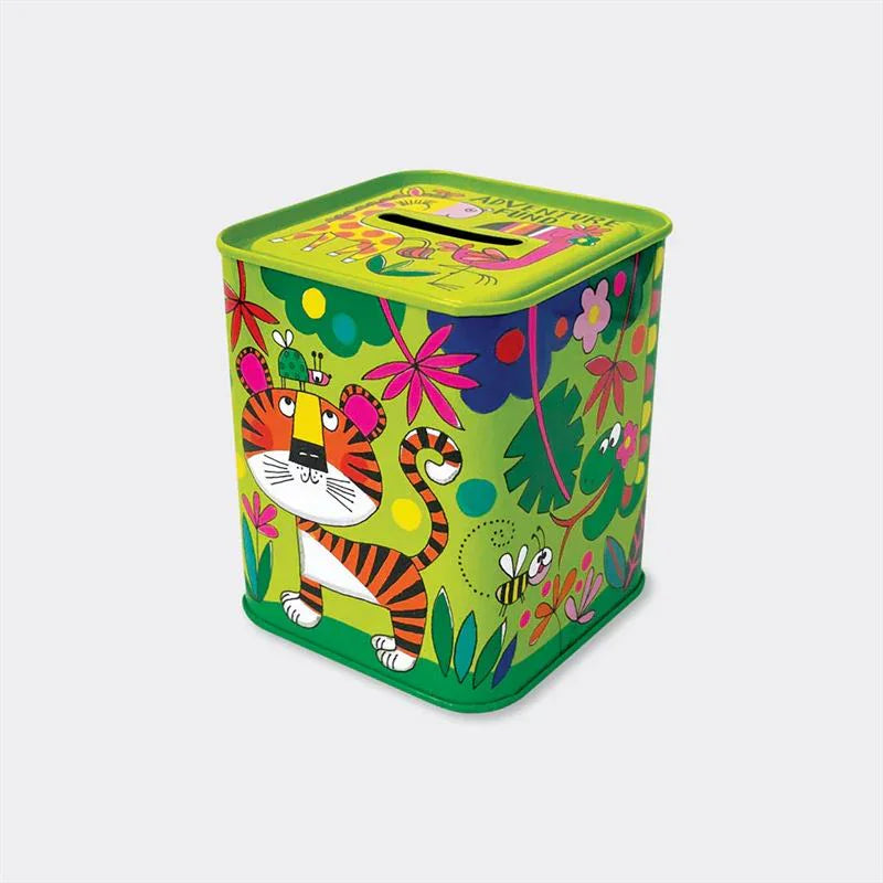 Adventure Fund Money Box Tin
