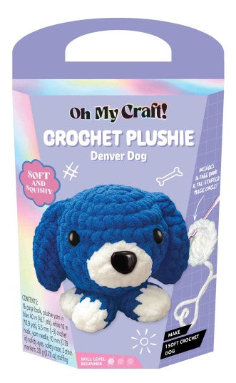 OMC! Midi Crochet Plushie Denver Dog
