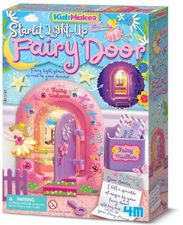 4M KidzMaker Starlit Fairy Door