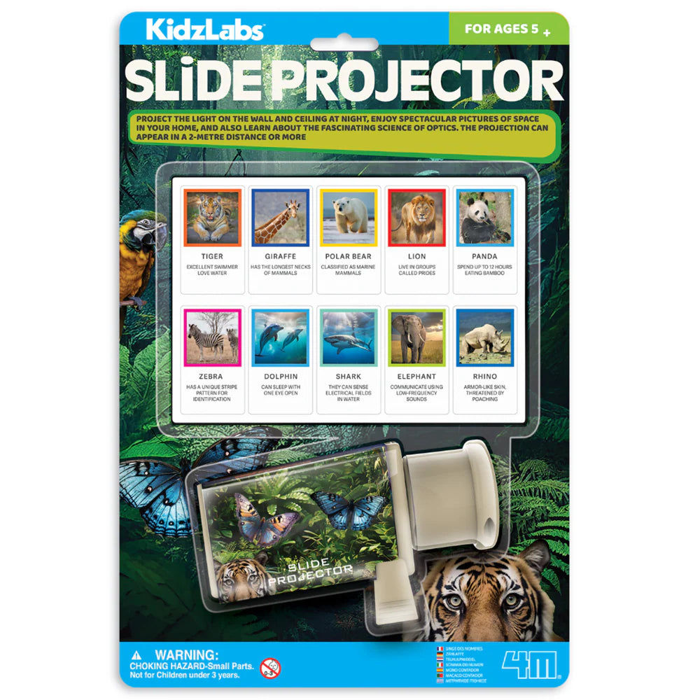 4M Kidz Labs Slide Projector - Wildlife