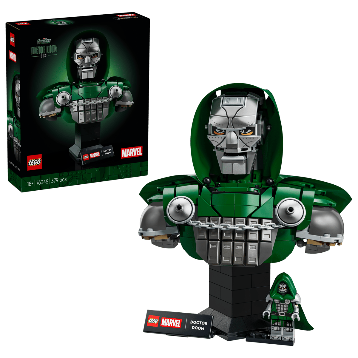 Lego S.H Doctor Doom Bust 76345
