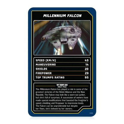 Top Trumps: Star Wars ships card (7742435360967)