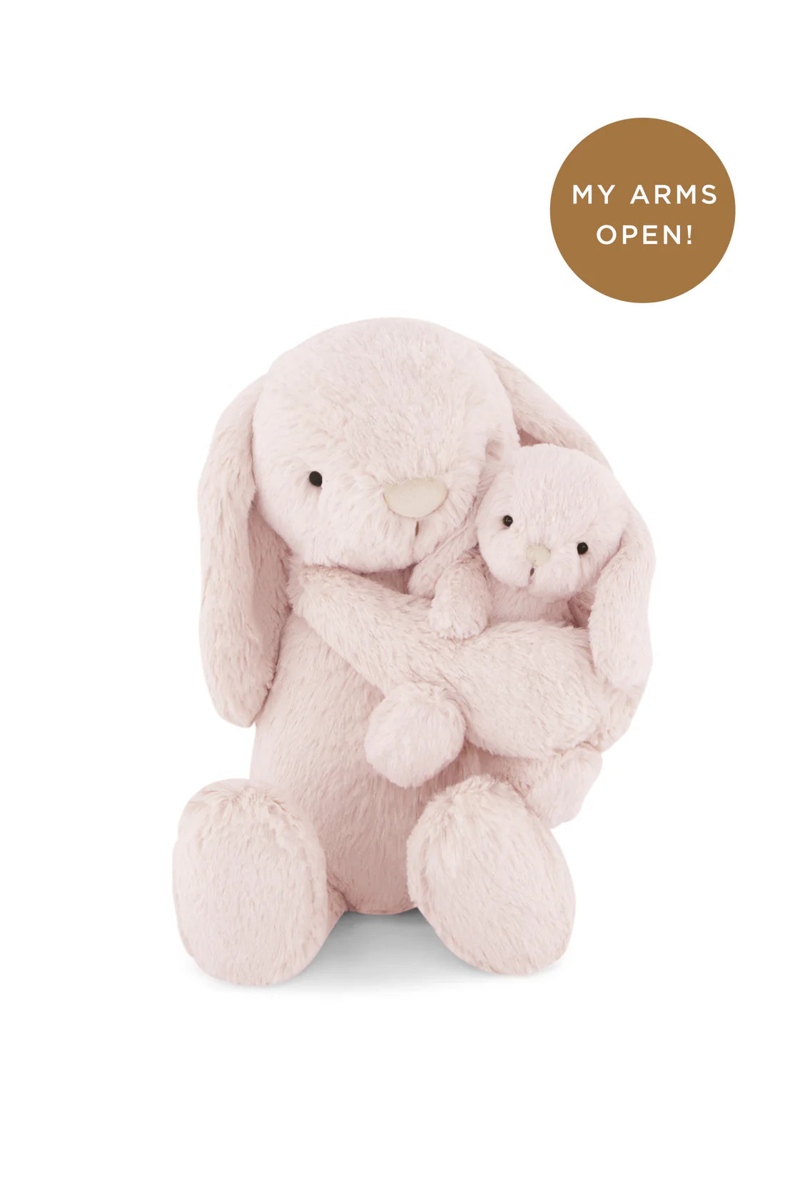 SB Frankie Hugging Bunny Blush 30cm (8348319940807)