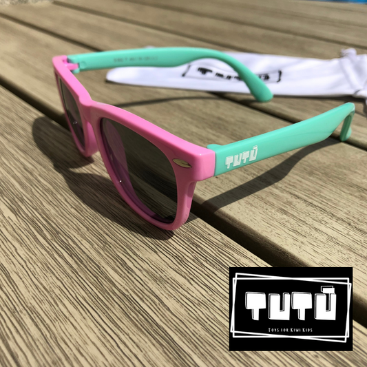 Flexi Glasses Pink/Teal (7109290393799)