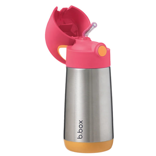 B.Box Insulated Drink Bottle Strawberry Shake (7293169074375)