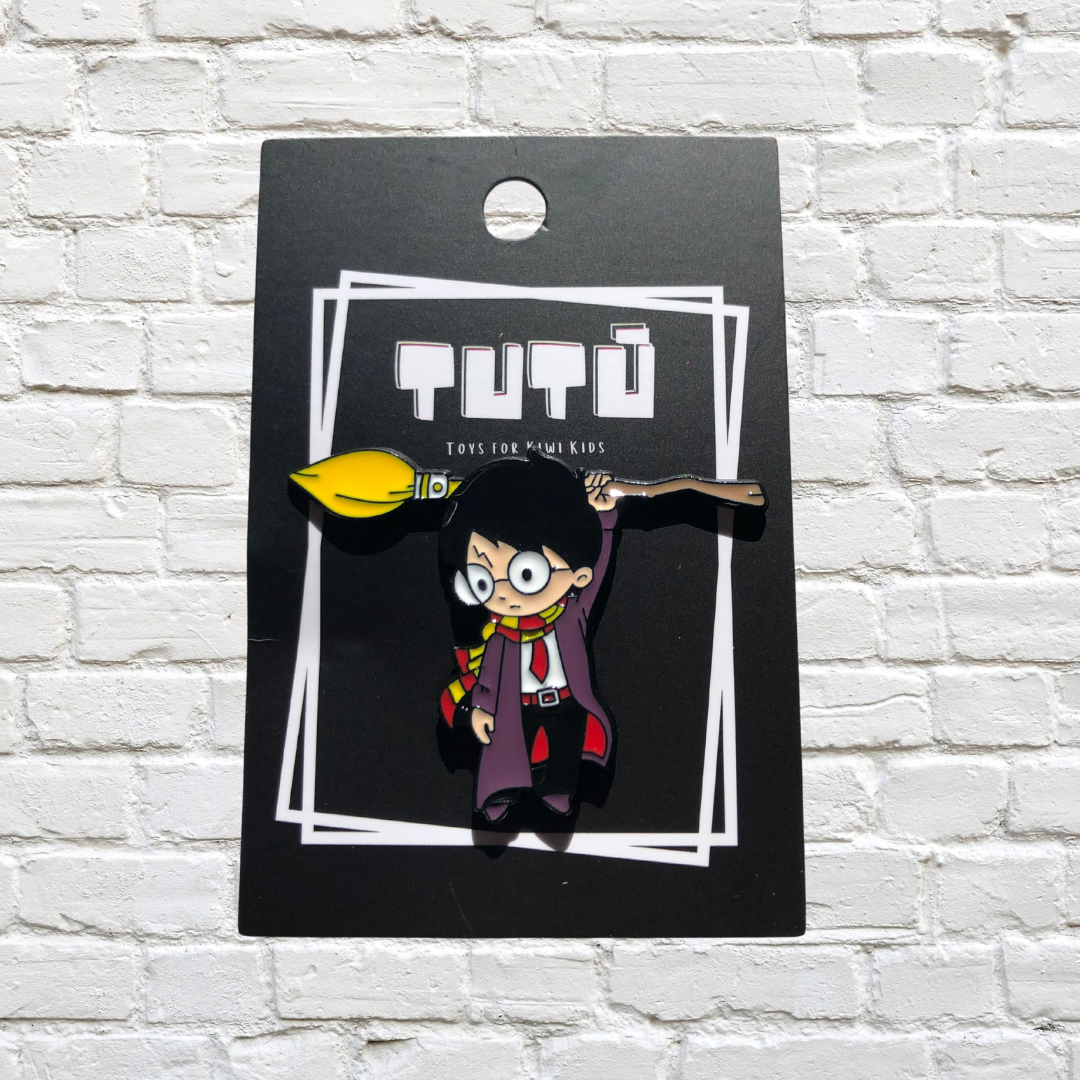 Tutu Toys Pin Potter and Broom (7113156133063)