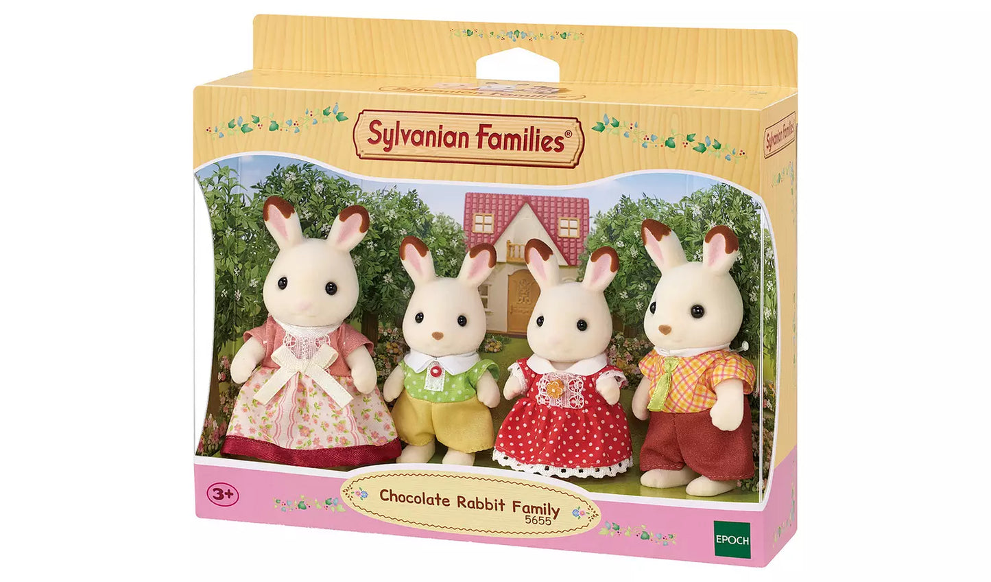 SF Chocolate Rabbit Family New (7499170709703)