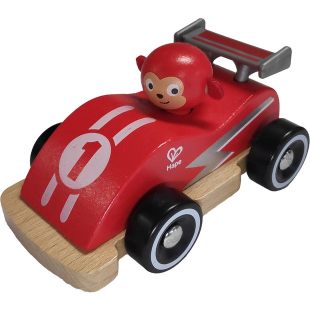 Hape Wild Riders Red Race Car (7328104612039)