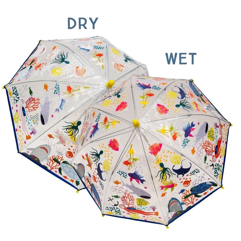 FR Deep Sea Colour Change Umbrella (7517277520071)