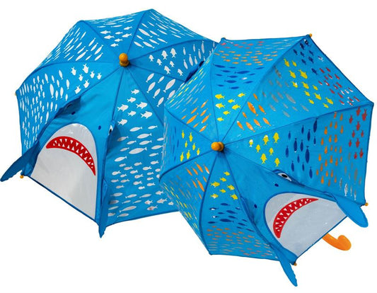 FR Shark 3D Colour Change Umbrella (7517277061319)