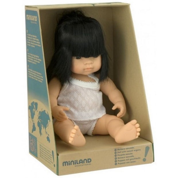 Miniland Doll Asian Girl 38cm (7340912607431)
