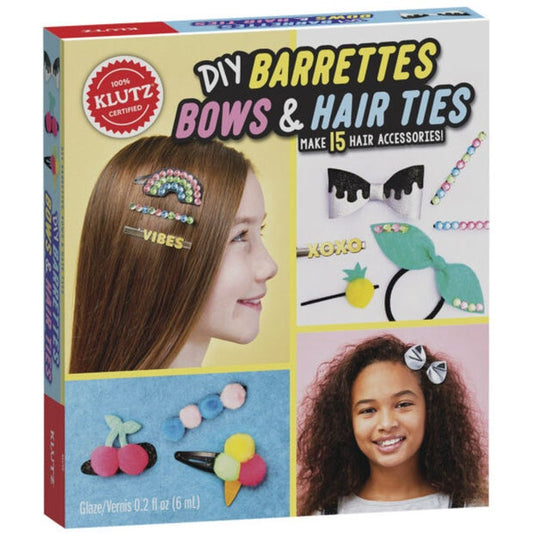 Klutz Barrettes, Bows and Hair Ties (6563205710023)
