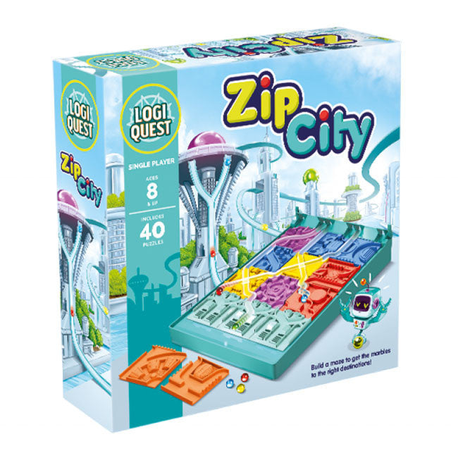Logiquest Zip City Logic Puzzle (7248541122759)