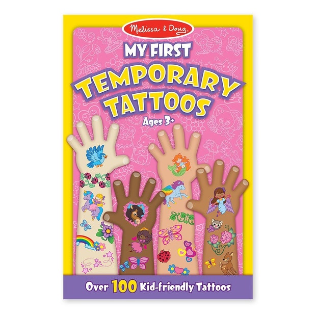 MD My First Temp Tattoos Pink (4568569184291)