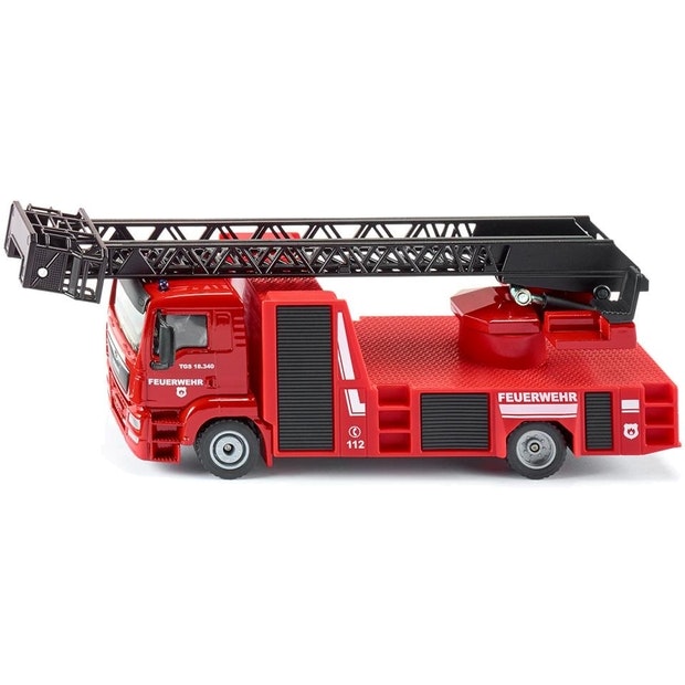 Siku 1:50 Man Fire Ladder Truck (4541274325027)