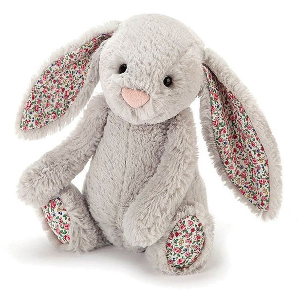 Jellycat Blossom Silver Bunny Small (6838087057607)