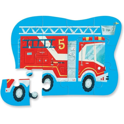 CC Mini Puzzle 12pc Fire Truck (7422734041287)