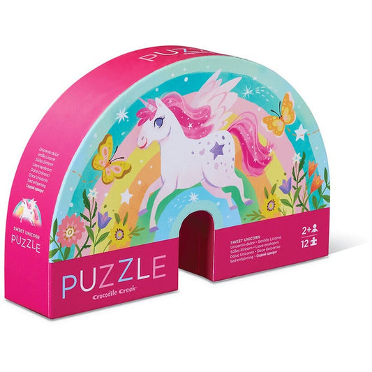 CC Mini Puzzle 12pc Sweet Unicorn (7422733811911)