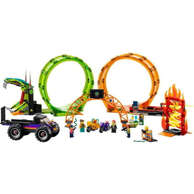 Lego City Double Loop Stunt Arena 60339 (7350065496263)