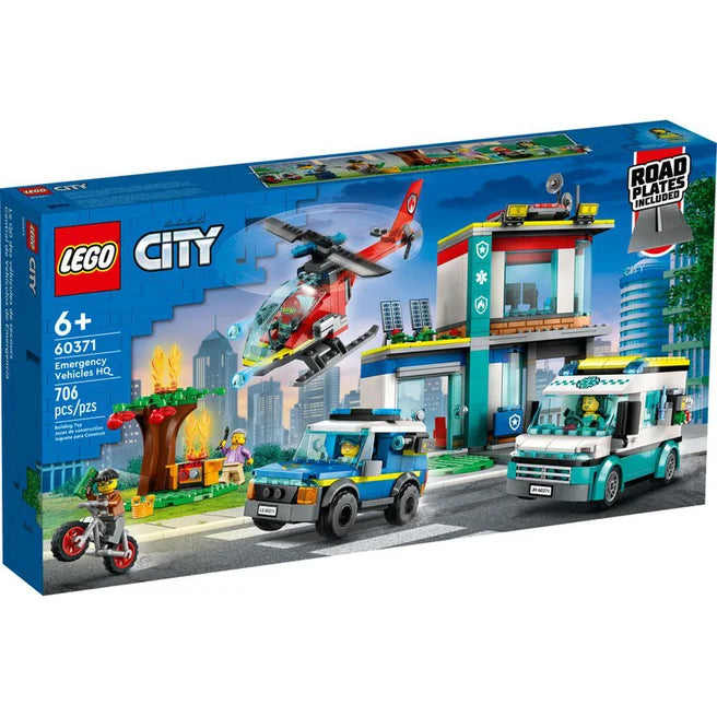 Lego City Emergency Vehicles HQ 60371 (7592616558791)
