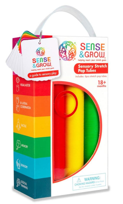 Sense & Grow: Pop Tubes 6 Pack (7002264699079)