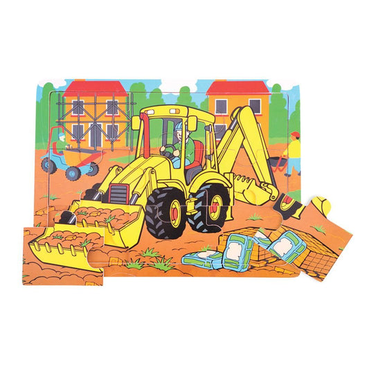 Digger 9pc Tray Puzzle (4598343499811)