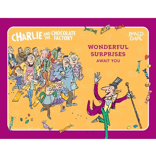 Dahl Puzzle 96pc Charlie and Chocolate Factory (7293772202183)