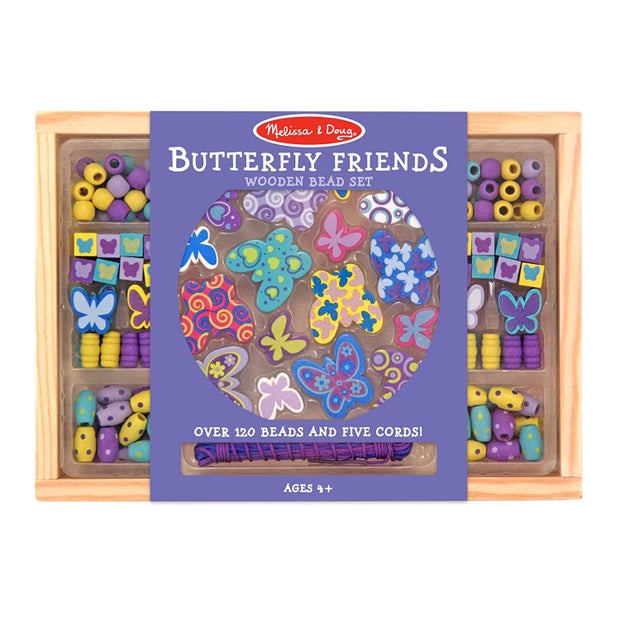 MD Butterfly Wooden Bead Set (4631251746851)