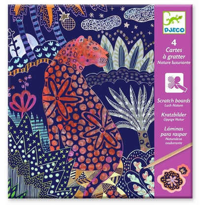 Djeco Scratch Cards Lush Nature (4540284764195)