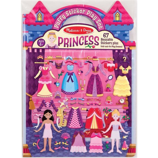 MD Puffy Sticker set Princess (4631248961571)